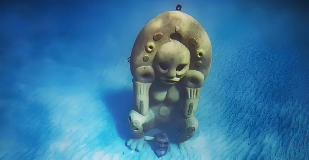 The Tallest Underwater Sculpture in the World by Global Coralition